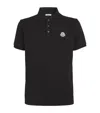 MONCLER PIQUÉ COTTON LOGO POLO SHIRT