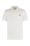Moncler Short Sleeves Polo In White