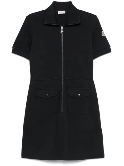 MONCLER MONCLER PIQUET POLO MINI DRESS
