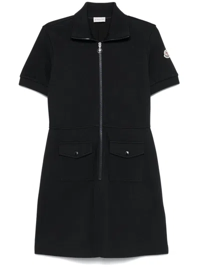 MONCLER MONCLER PIQUET POLO MINI DRESS