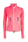 Moncler Grenoble Logo Patch Zipped Jacket In 52x