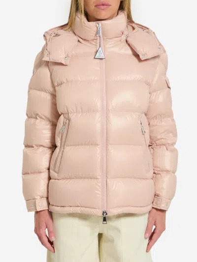 Moncler Maire Short Down Jacket In Pink