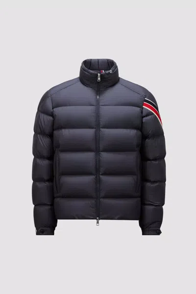 Moncler Solayan Down Jacket In Blue