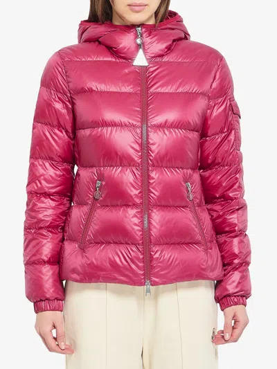 Moncler Glesse Down Jacket In Pink