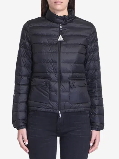 Moncler Lans Down Jacket In Black