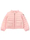 Moncler Lans Down Jacket In Pink