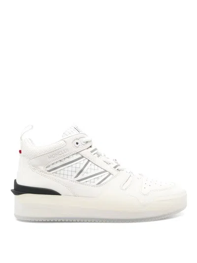 Moncler Pivot High Top Sneakers In Blanco