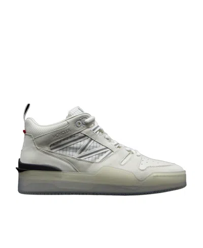 Moncler Pivot High-top Sneakers In White