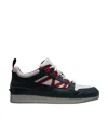 Moncler Pivot Low-top Sneakers In Black