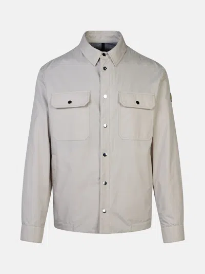 Moncler 'piz' Ivory Polyester Jacket
