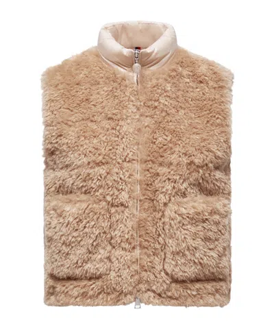 Moncler Planeze Teddy Down Gilet