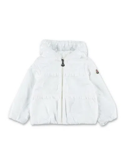 Moncler Playful Mini Rain Jacket In White