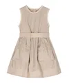 Moncler New Maya Dresses Beige In Nude