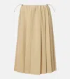 Moncler Pleated Midi Skirt