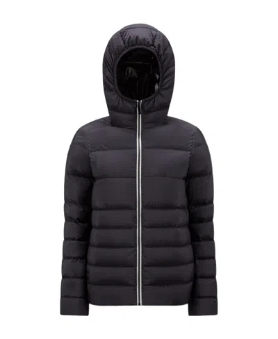 Moncler Pluvis Logo-print Padded Jacket In Black