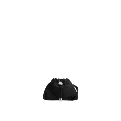 MONCLER MONCLER TRICK POUCH, WOMEN, BLACK, SIZE: ONE SIZE
