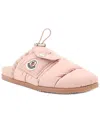 Moncler Mon Pocket Slippers With Soft Padded Design And Logo Patch