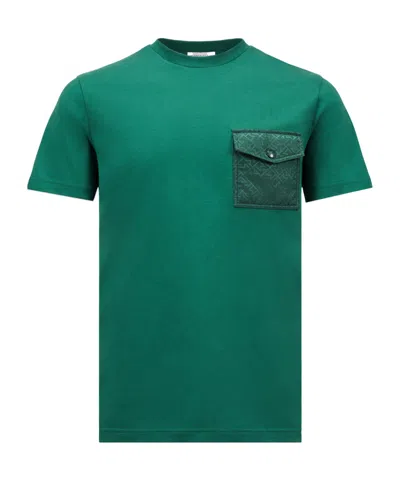Moncler Pocket T-shirt In Green