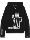 Moncler Logo Hoodie In Black