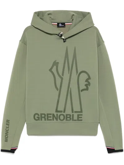 Moncler Polartec® Hoodie In Green