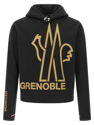 MONCLER POLARTEC® HOODIE SWEATSHIRT BLACK