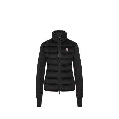Moncler Polartec Padded Hoodie, Women, Black, Size: L