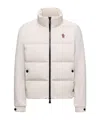 Moncler Polartec Padded Zip-up Hoodie In White
