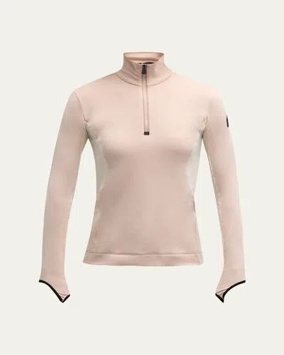 MONCLER POLARTEC QUARTER-ZIP BASE LAYER