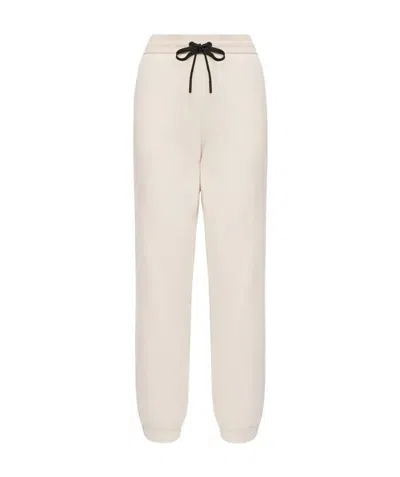 Moncler Polartec Track Trousers In Neutral