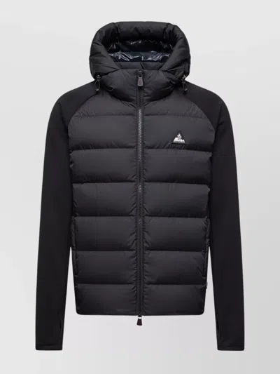 MONCLER POLARTEC ZIP-UP HOODIE HOOD LONG SLEEVES