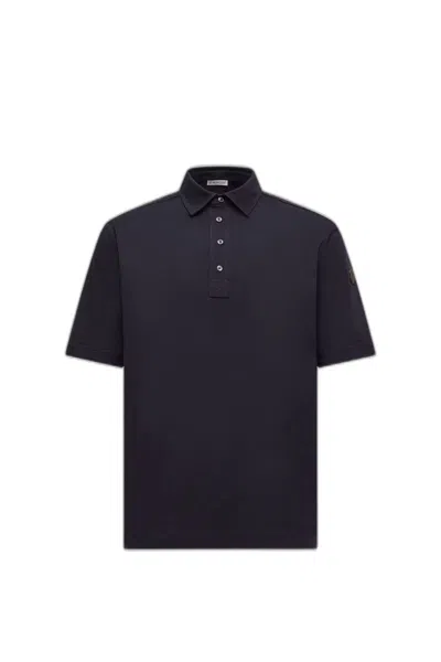 Moncler Polo In Black