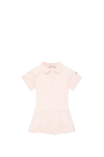 Moncler Babies' Polo Dress In Rose