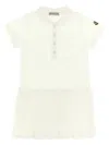 Moncler Polo Dress In White