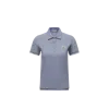 Moncler Knitted Polo Shirt In Gray