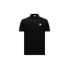 Moncler Black Polo In Black