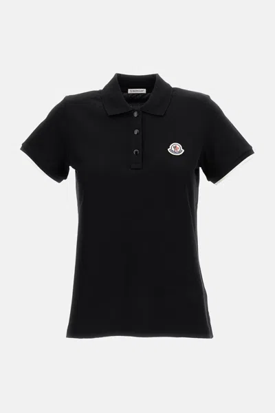Moncler Polo  In Black