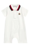 Moncler Polo Romper In Natural
