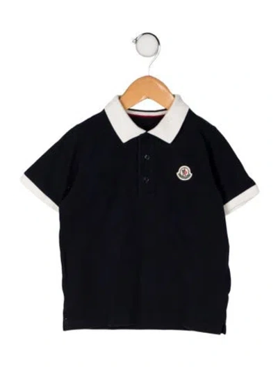 Pre-owned Moncler Babies' Polo Shirt In Blue