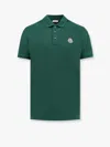 Moncler Polo Shirt In Green