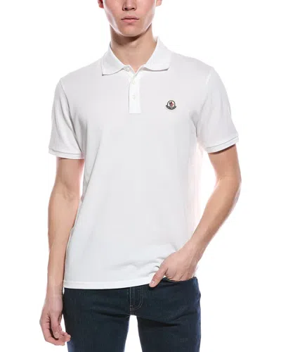 Moncler Polo Shirt In White