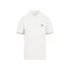 Moncler Polo-style T-shirt In Chic Nude Palette In Neutrals
