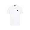 Moncler Classic Cotton Polo T-shirt In White