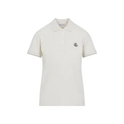 Moncler Polo In White