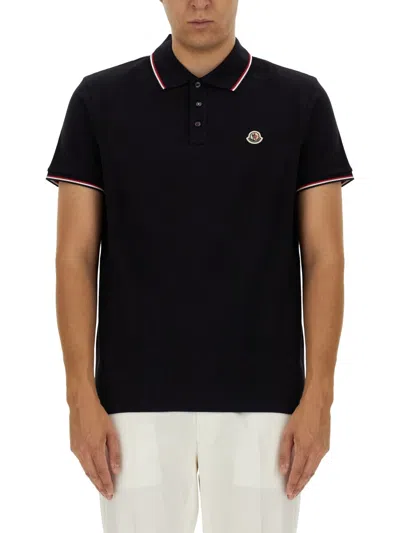MONCLER POLO WITH LOGO