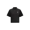 Moncler Polo Shirt In Black