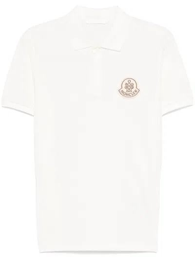 MONCLER YEAR OF THE SNAKE PATCH COTTON POLO SHIRT - MEN'S - COTTON