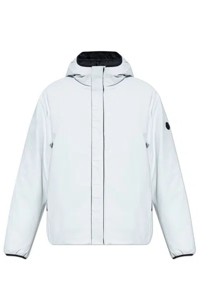 Moncler Polset Short Down Jacket In White