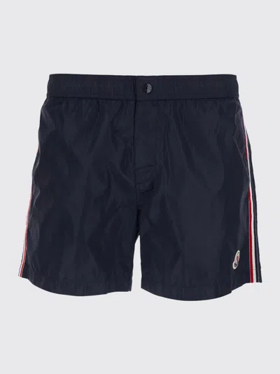 Moncler Polyamide Swimsuit In Blue