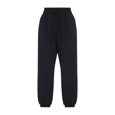 MONCLER MONCLER POLYESTER BLACK POLYESTER TRACK PANTS