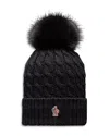 Moncler Pom Pom Beanie In Black